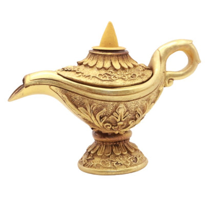 genie lamp backflow incense burner 