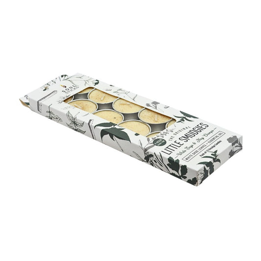 box of 12 tea light candles