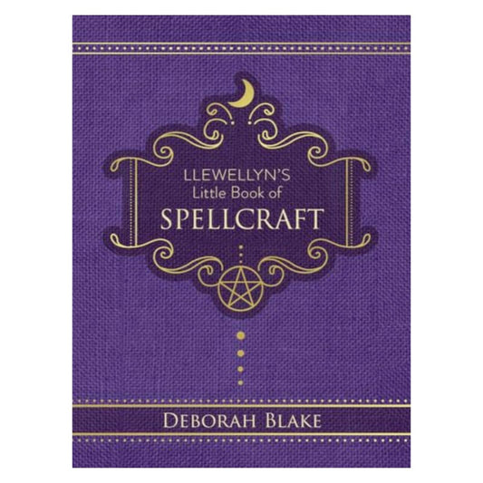 Front cover of book- Little book of spellcraft