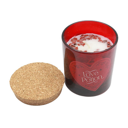 Love Potion Candle- Raspberry Scented