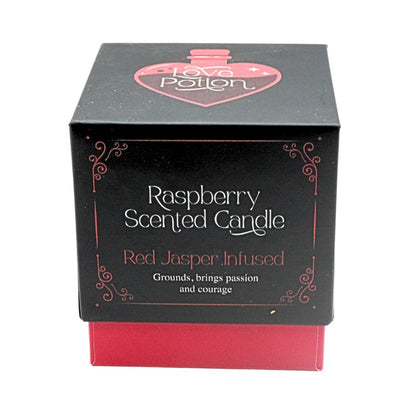 Love Potion Candle- Raspberry Scented