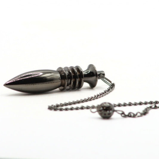 Mer-Isis Black Metal Pendulum Dowsing and Divination