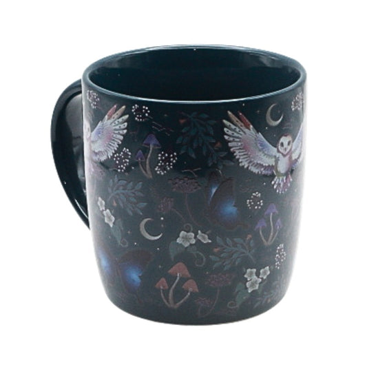 Night Flight Owl Ceramic Mug