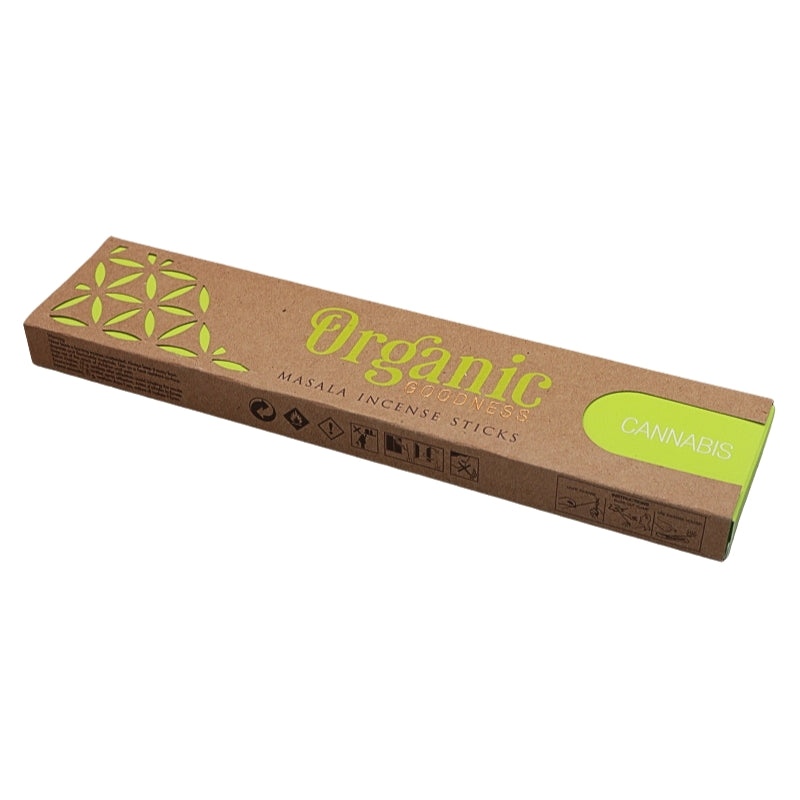 Organic Goodness Incense Sticks- Cannabis