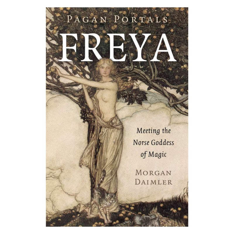 front cover of the book- Pagan Portals- Freya