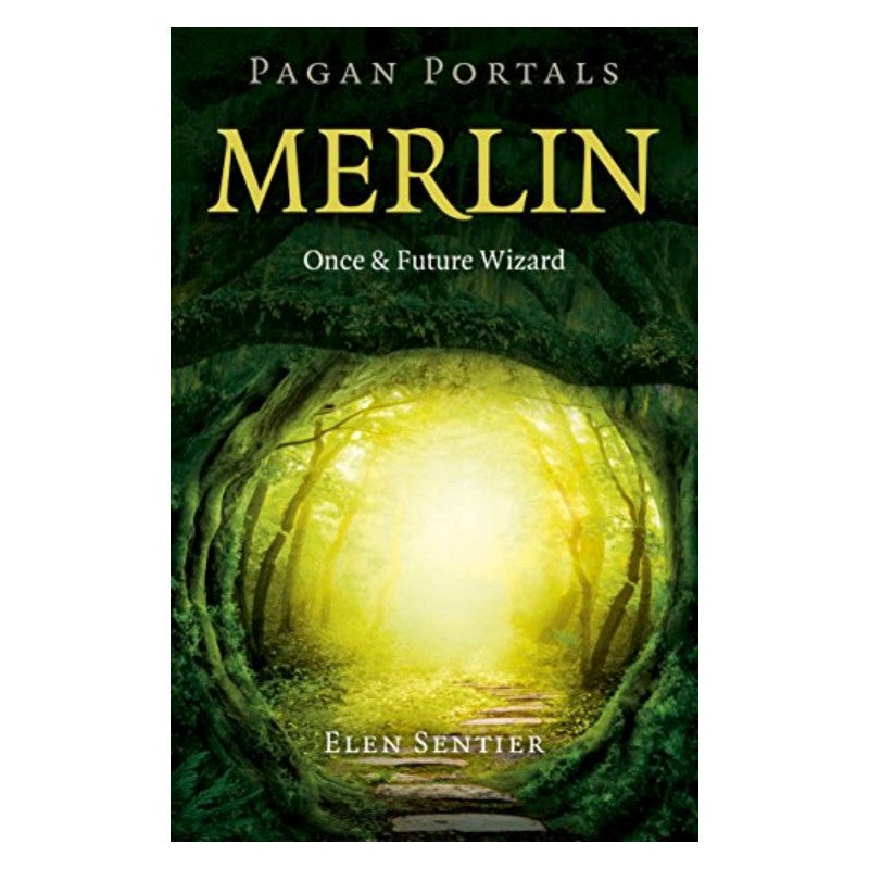 front cover of book- merlin by pagan portals