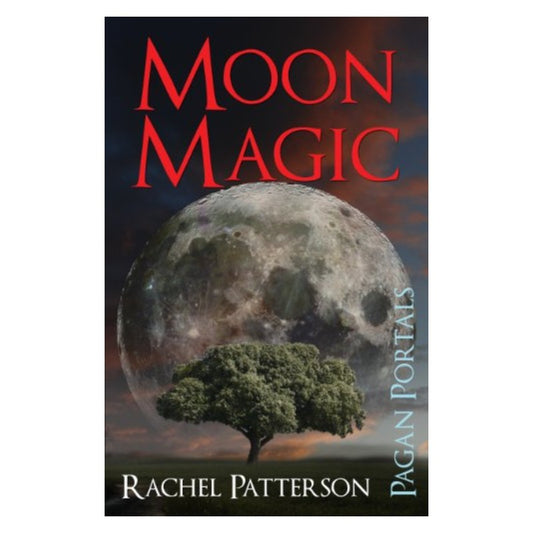 Front cover of book- Pagan Portals-Moon Magic