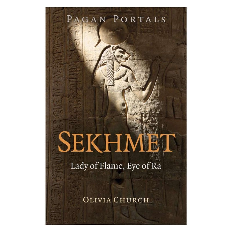 front cover of book- Pagan Portals- Sekhmet