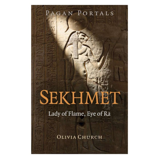 front cover of book- Pagan Portals- Sekhmet