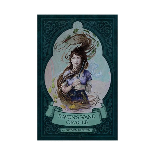 Raven's Wand Oracle Deck front cover of deck