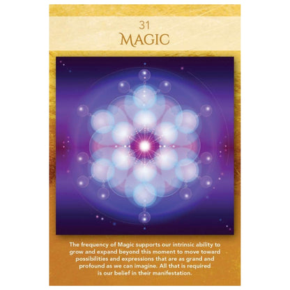 Sacred Geometry Activations Oracle card