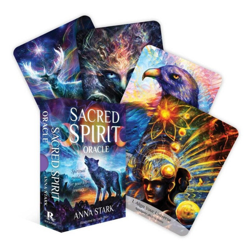 Sacred Spirit Oracle Deck and 4 cards