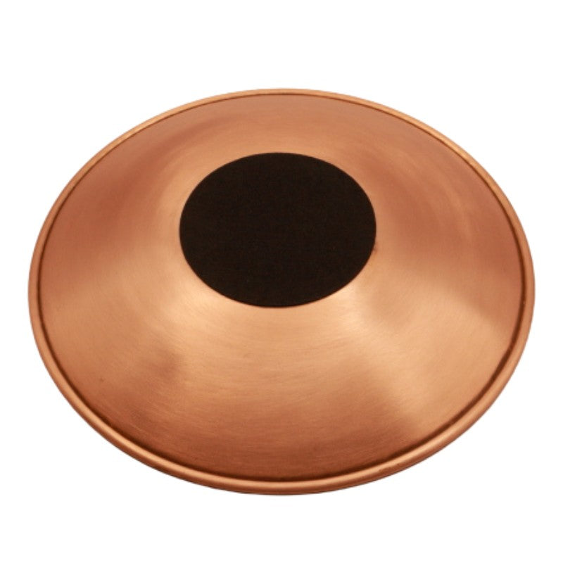 Back of Copper Flower Of Life Altar Plate