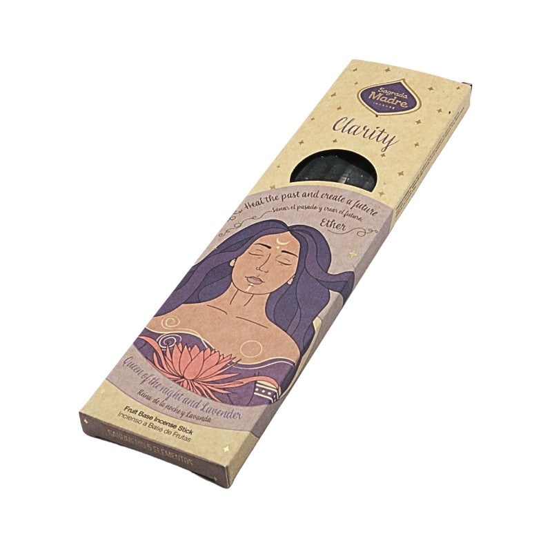 Five Elements Incense Sticks- Ether- Clarity  by Sagrada Madre
