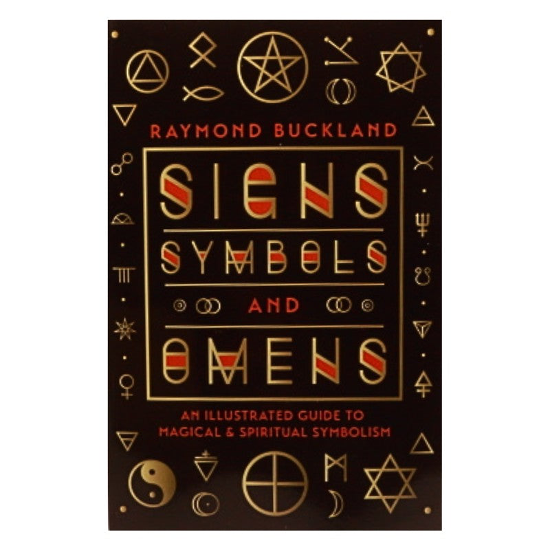 front cover of book- signs symbols and omens