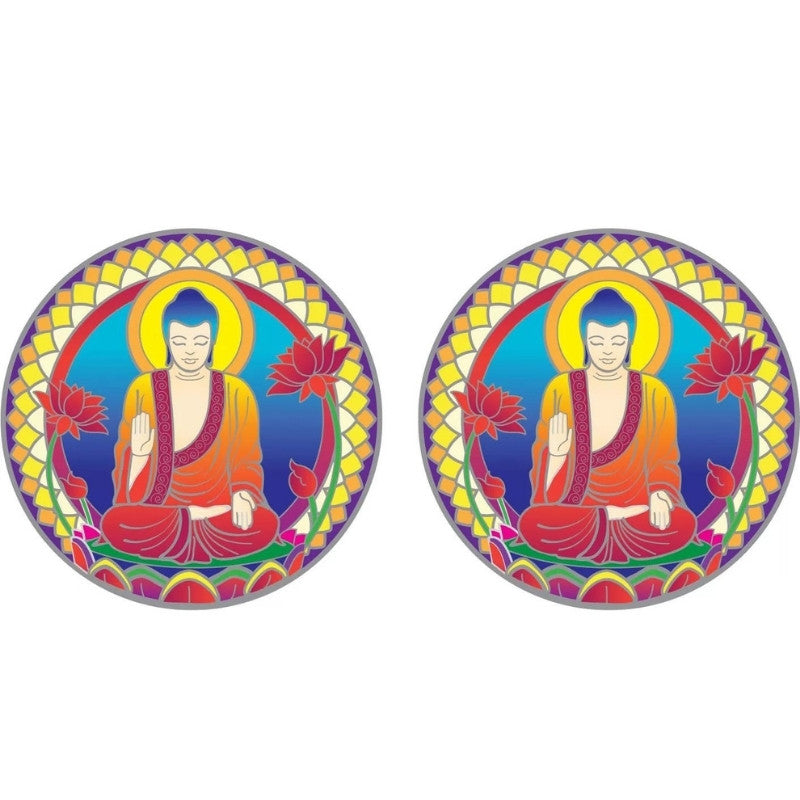 Sunlight Buddha Nature window sticker