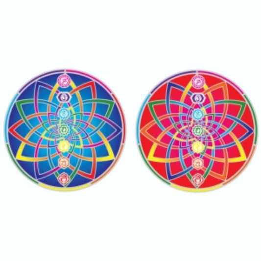 Sunlight Cosmic Chakra window sticker