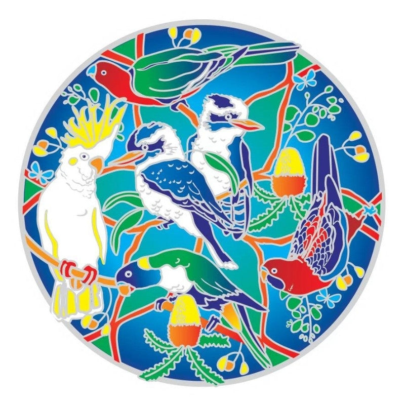 Sunseal Birds of Australia window stickers