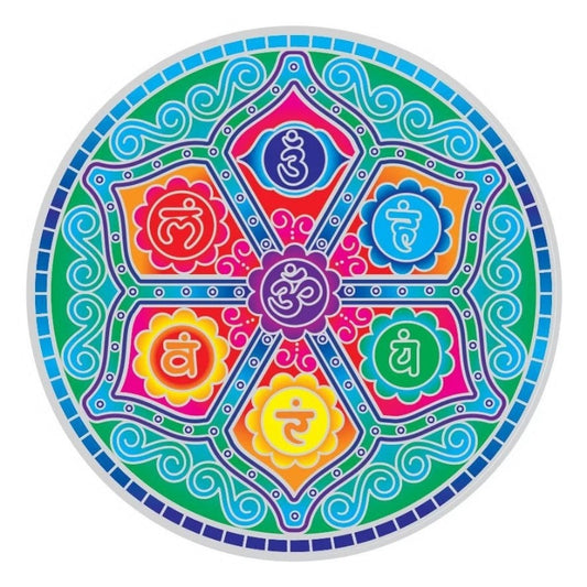 Sunseal Chakra Awakening window sticker