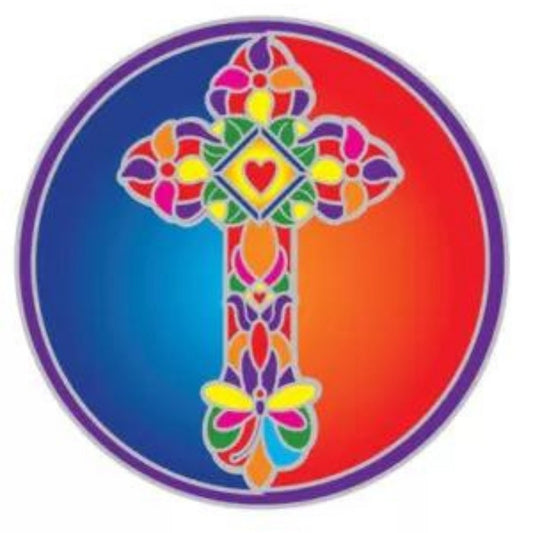 Sunseal Illumination Cross window sticker