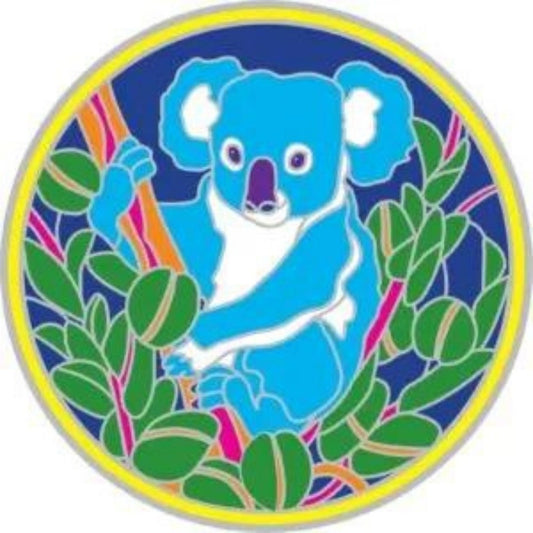 Sunseal Koala in Tree window sticker