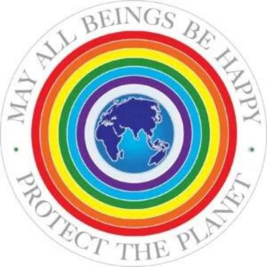 Sunseal Rainbow Earth window sticker