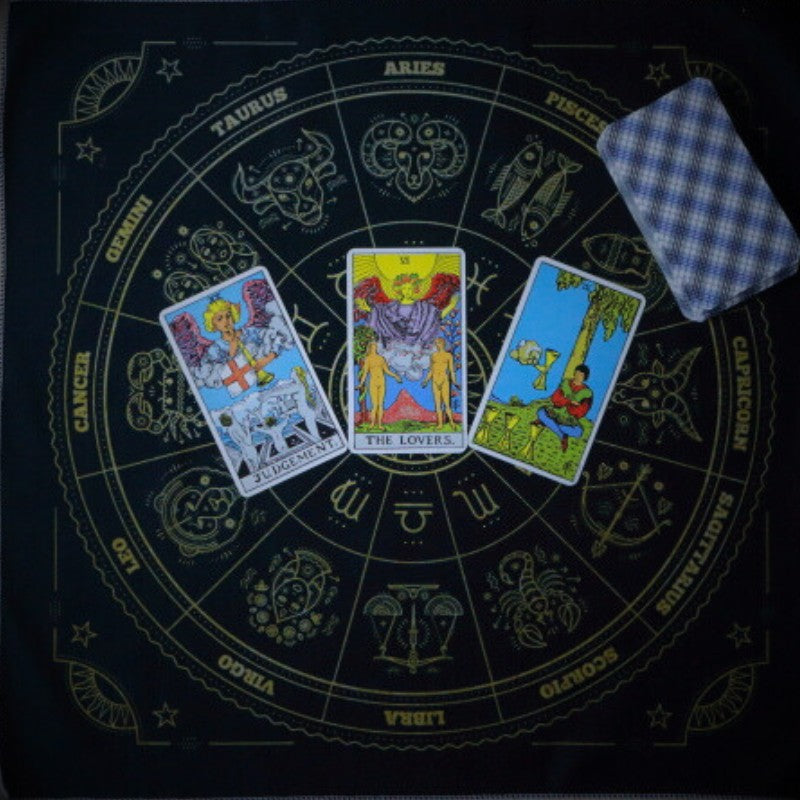 Tarot Cloth/ Altar Cloth/ Divination Cloth- Astrology