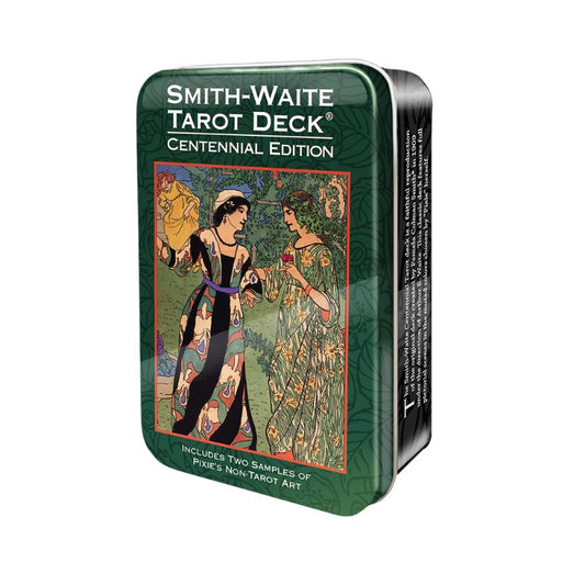 Smith-Waite Tarot Deck Centennial Edition packaging on a white background