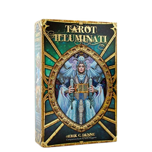 box from the Tarot Illuminati- 78 Card Deck & Guidebook