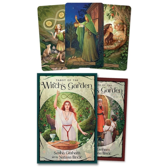 Tarot Of The Witch's Garden- 78 Card Deck & Guidebook