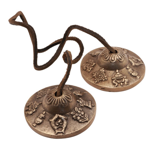 Tingsha Bells/Tibetan Cymbals For Meditation & Yoga- 6cm