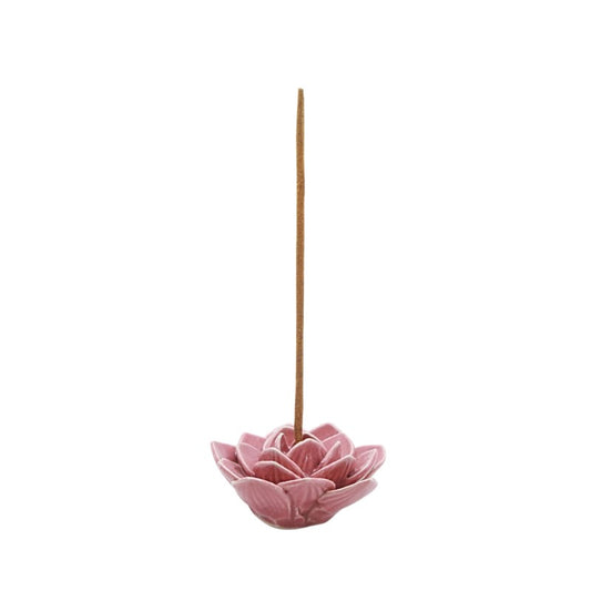 Ceramic Incense Stick Holder- Lily