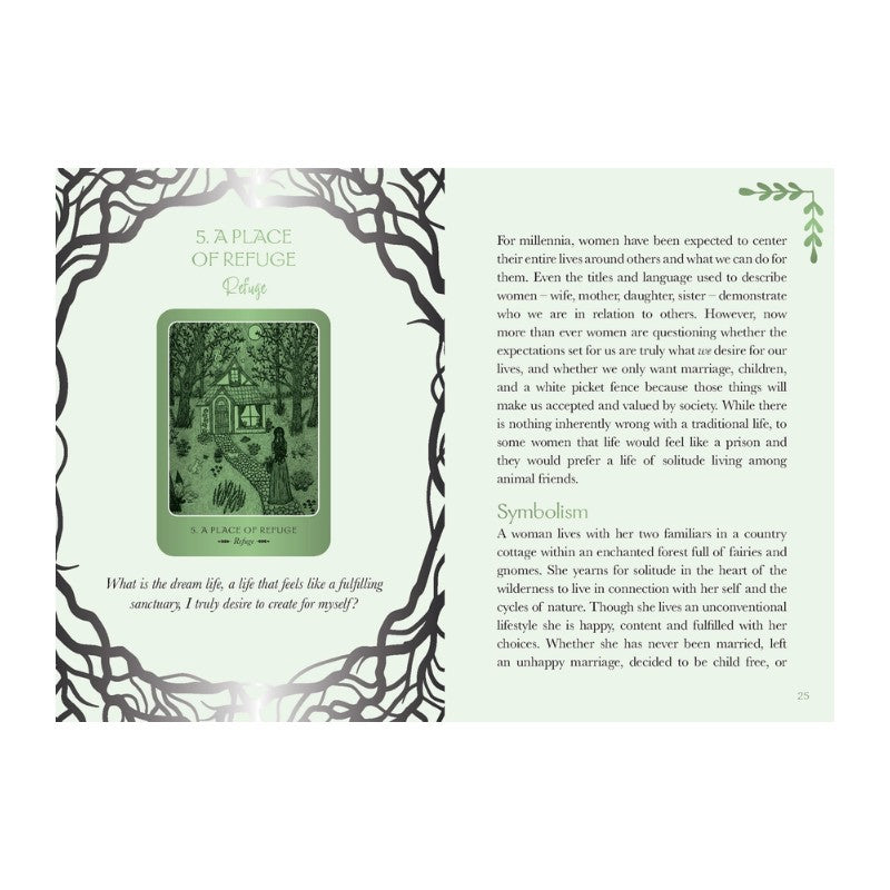 book description of refuge oracle card