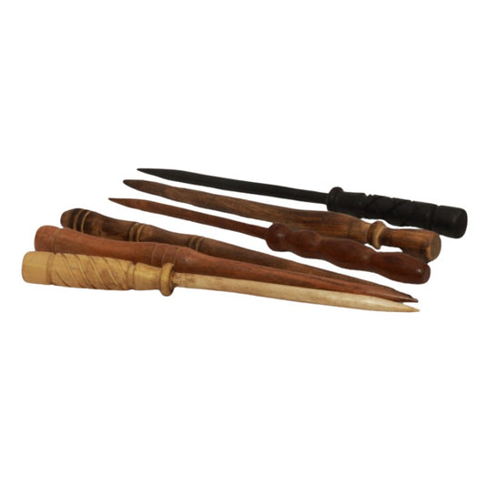 Natural Wooden Wand- 6 Designs to Choose From