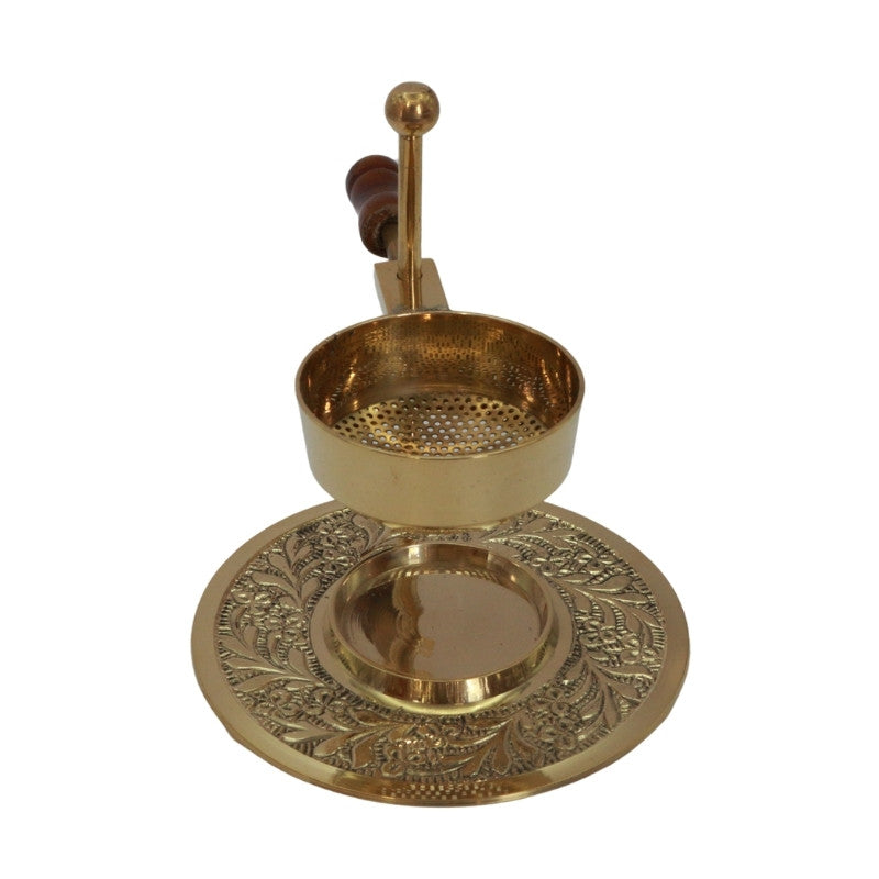 Adjustable Brass Tealight Resin Incense Burner