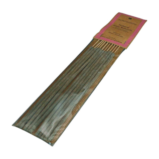 pk of narural resin auroshikha incense on a white background