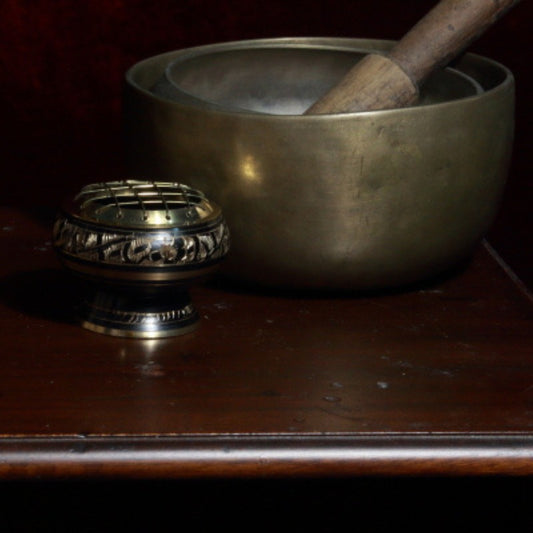 Brass Incense & Charcoal Burner