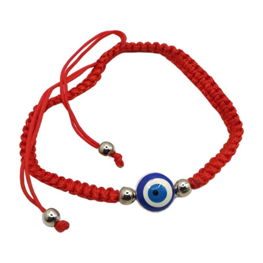 Handmade Turkish Lucky Evil Eye Bracelet Red-Evil Eye Protection Amulet