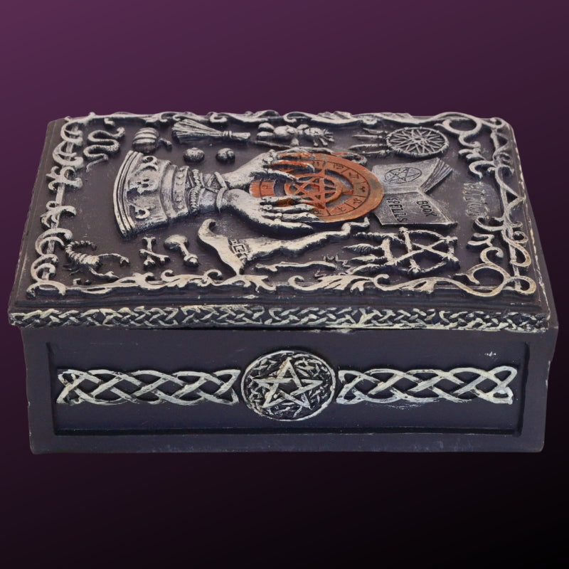 Fortune Teller- Storage Box for Tarot Cards, Stones, Runes, Jewellery & Crystals