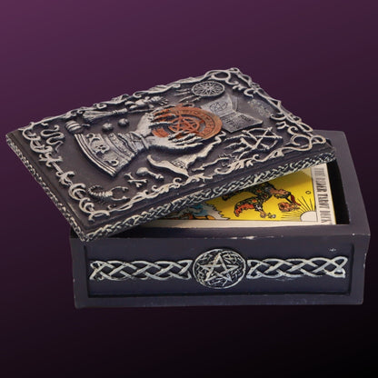 Fortune Teller- Storage Box for Tarot Cards, Stones, Runes, Jewellery & Crystals