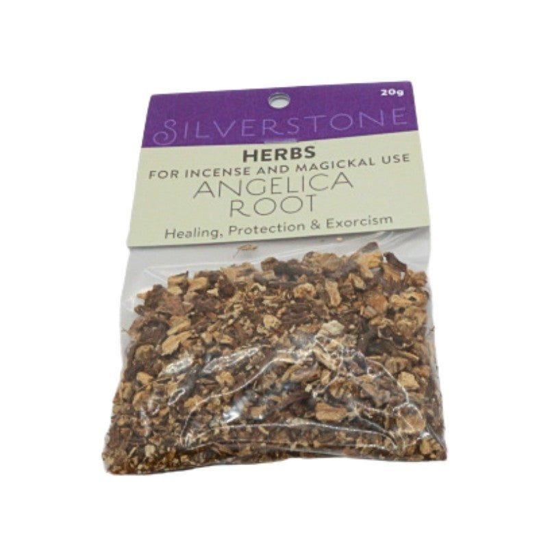 pack of dried herbs- angelica root