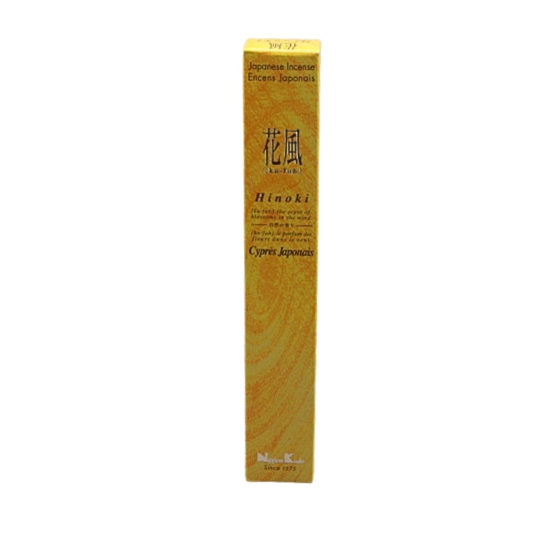 Ka-Fuh Hinoki Cypress Premium Japanese Incense Sticks 50pk