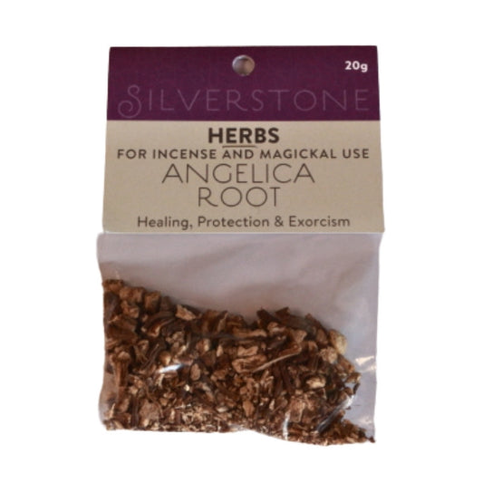 pack of dried herbs- angelica root