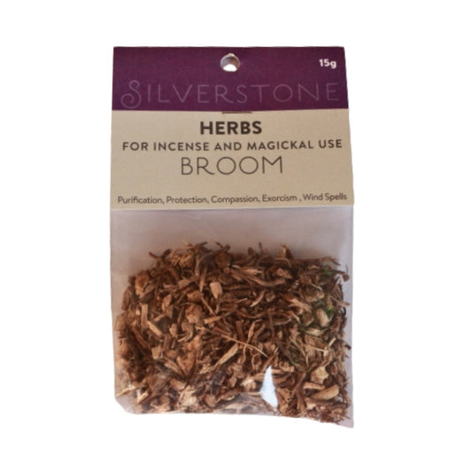 pack of dried herbs- broom