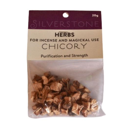 packet of dried herbs- chicory root