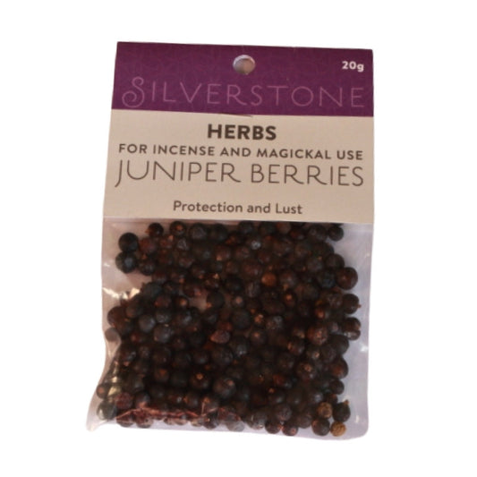 packet of dried herbs- Juniper Berries 