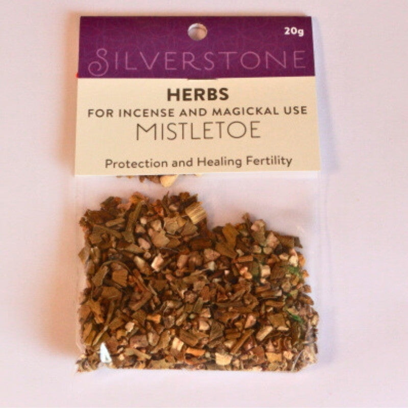 pack of dried herbs- mistletoe