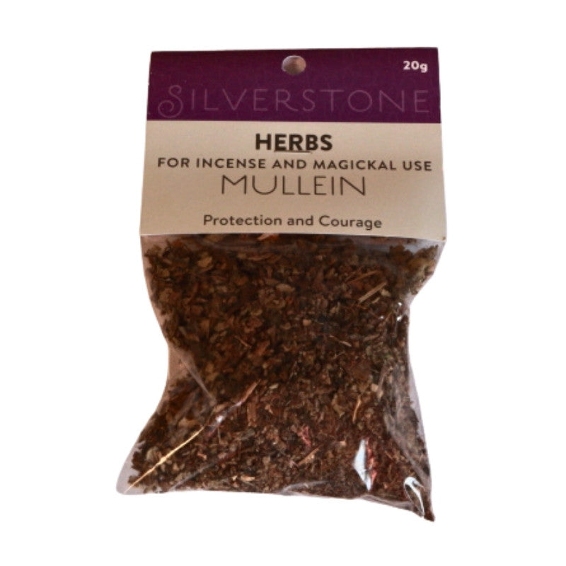 packet of dried herbs- mullein