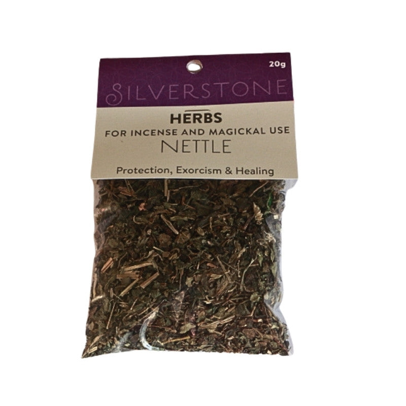 pack of dried herbs - nettle