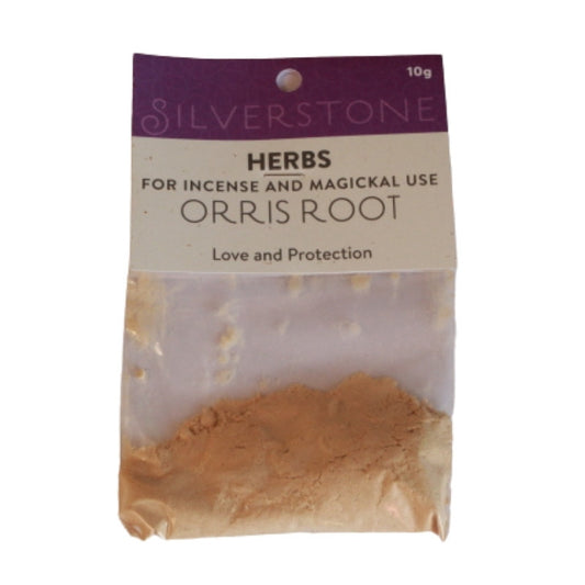 packet of orris root powder